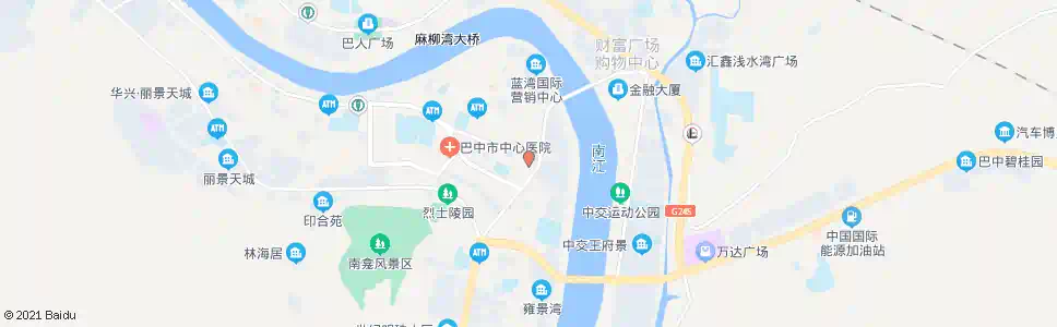 巴中东方花园_公交站地图_巴中公交_妙搜公交查询2025