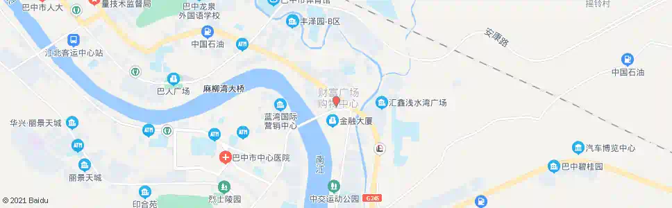 巴中后河加气站_公交站地图_巴中公交_妙搜公交查询2025