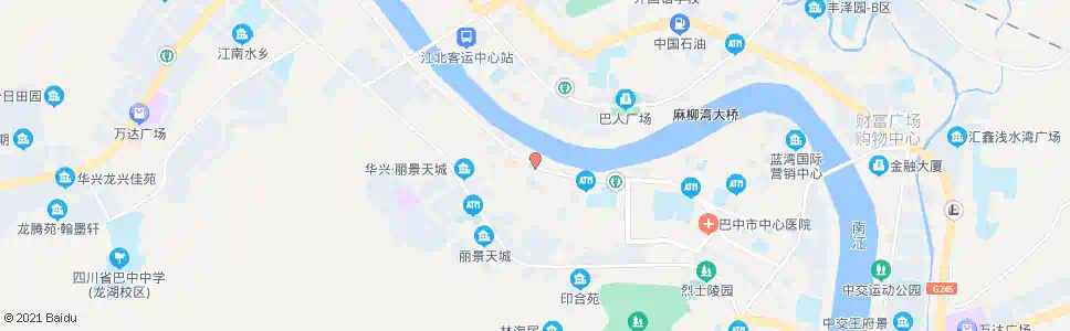 巴中西城市场_公交站地图_巴中公交_妙搜公交查询2025