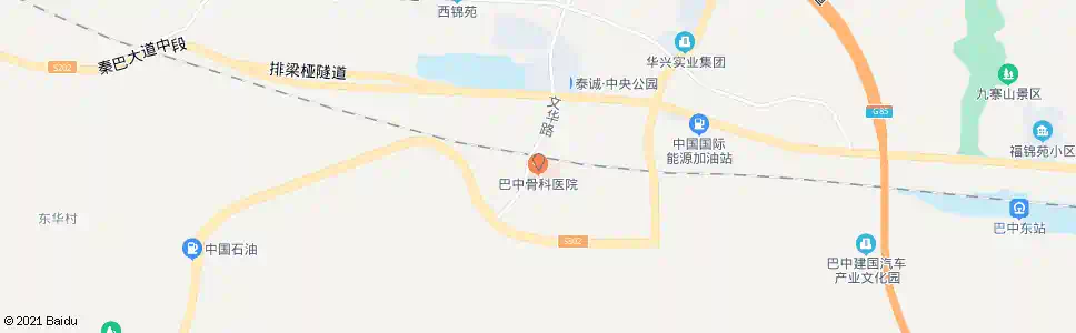 巴中骨科医院_公交站地图_巴中公交_妙搜公交查询2025