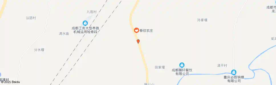 成都杨河村_公交站地图_成都公交_妙搜公交查询2025