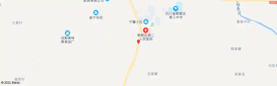 成都青春村路口_公交站地图_成都公交_妙搜公交查询2025