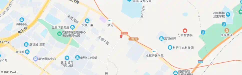 成都银杏大道北路_公交站地图_成都公交_妙搜公交查询2025