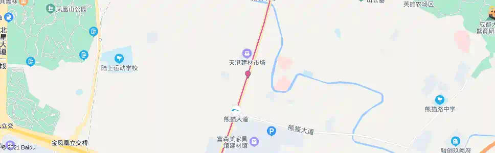 成都蜀陵路口_公交站地图_成都公交_妙搜公交查询2025