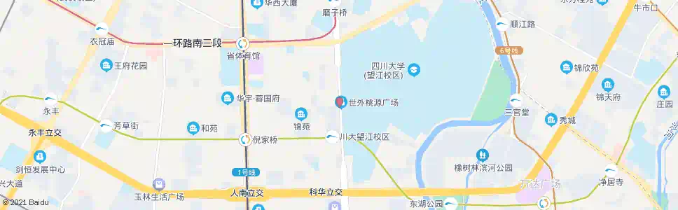 成都檬柏路科华北路口_公交站地图_成都公交_妙搜公交查询2025