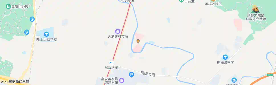 成都蜀陵路_公交站地图_成都公交_妙搜公交查询2025