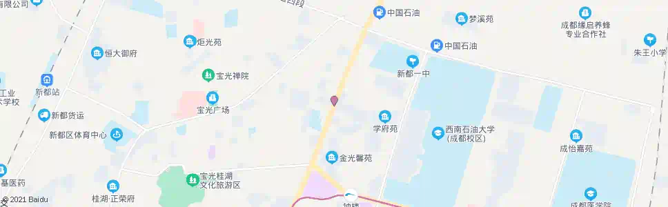 成都桂湖中学_公交站地图_成都公交_妙搜公交查询2025