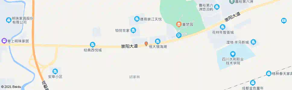 成都泗安村_公交站地图_成都公交_妙搜公交查询2025