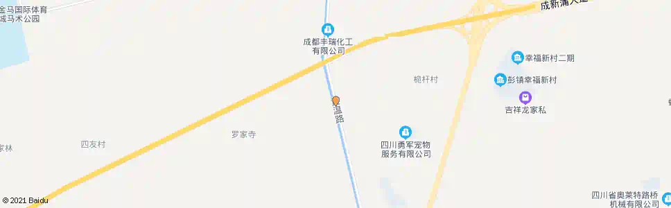 成都木樨村五组_公交站地图_成都公交_妙搜公交查询2025
