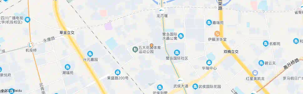 成都吉福路_公交站地图_成都公交_妙搜公交查询2025