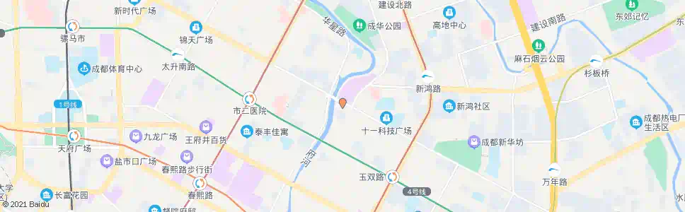 成都电视塔_公交站地图_成都公交_妙搜公交查询2025