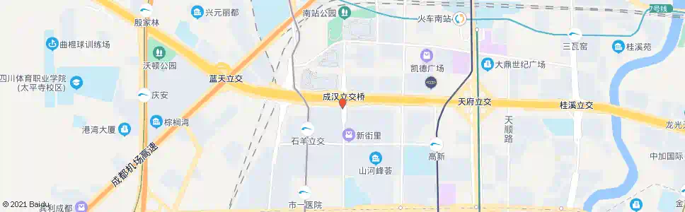 成都成汉中路_公交站地图_成都公交_妙搜公交查询2025