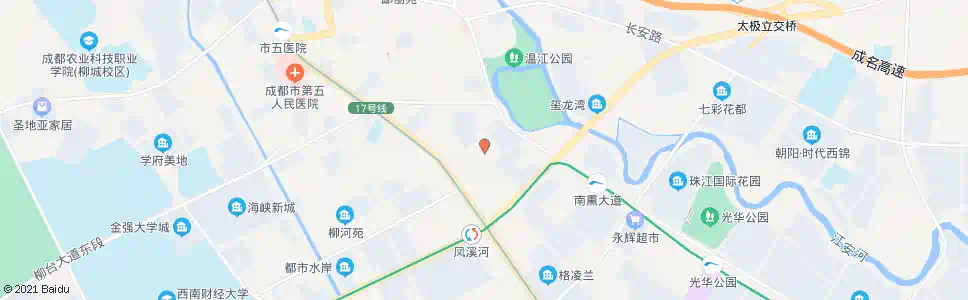 成都航天菜市_公交站地图_成都公交_妙搜公交查询2025