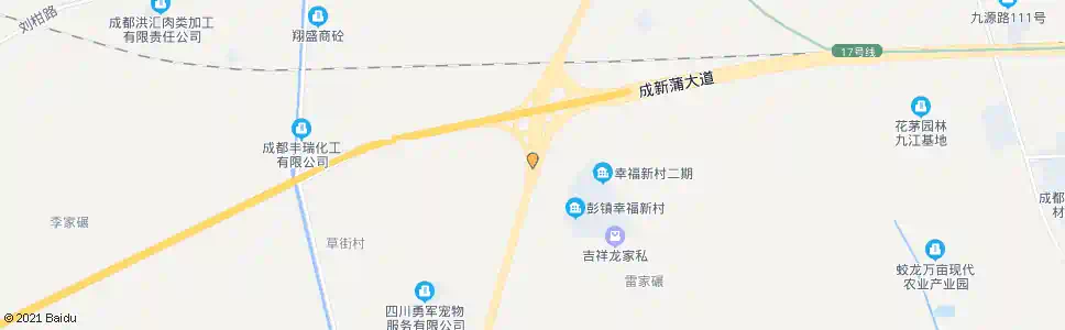成都凤溪大道_公交站地图_成都公交_妙搜公交查询2025
