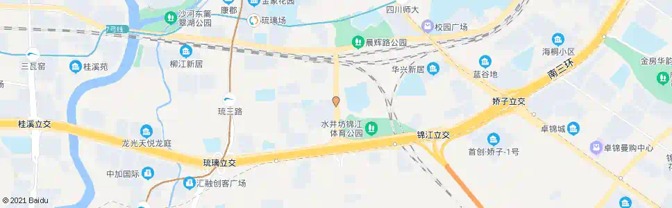 成都经天东路_公交站地图_成都公交_妙搜公交查询2025