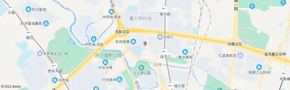 成都泉水西路口_公交站地图_成都公交_妙搜公交查询2025
