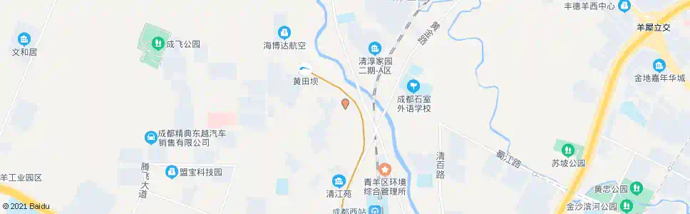成都清江路_公交站地图_成都公交_妙搜公交查询2025