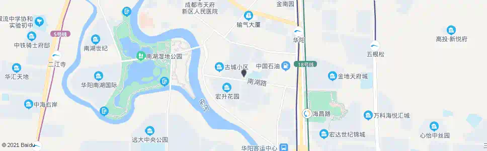 成都二江路南湖路口_公交站地图_成都公交_妙搜公交查询2025