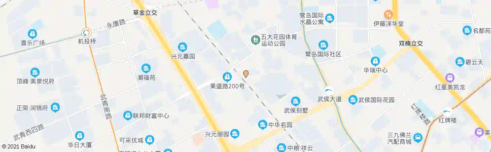成都胜利桥街_公交站地图_成都公交_妙搜公交查询2025