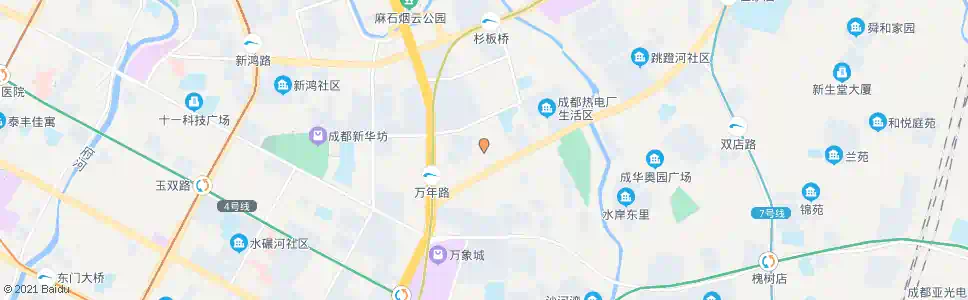 成都东篱路中_公交站地图_成都公交_妙搜公交查询2025