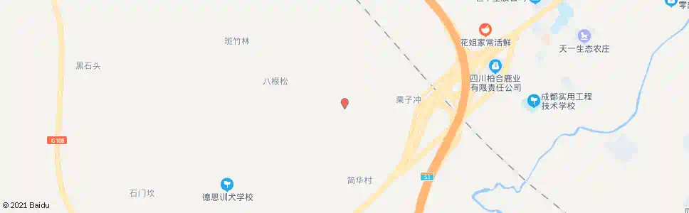 成都孔雀村八组_公交站地图_成都公交_妙搜公交查询2025