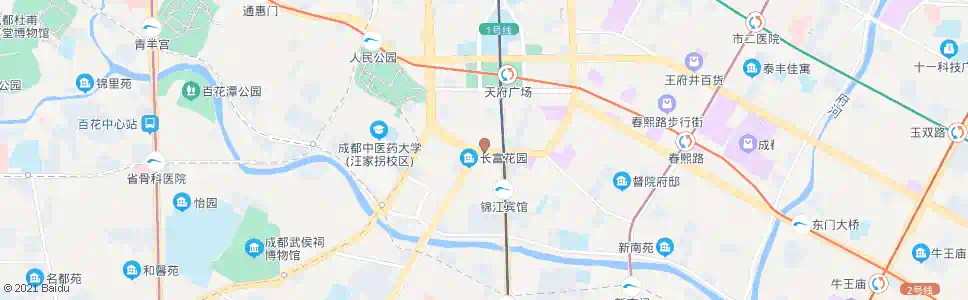 成都红照壁_公交站地图_成都公交_妙搜公交查询2025