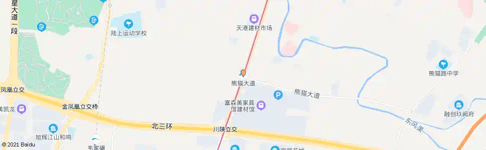 成都熊猫大道口_公交站地图_成都公交_妙搜公交查询2025