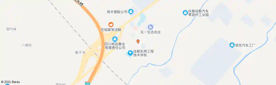成都二河村_公交站地图_成都公交_妙搜公交查询2025
