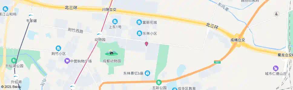 成都东荆路南_公交站地图_成都公交_妙搜公交查询2025