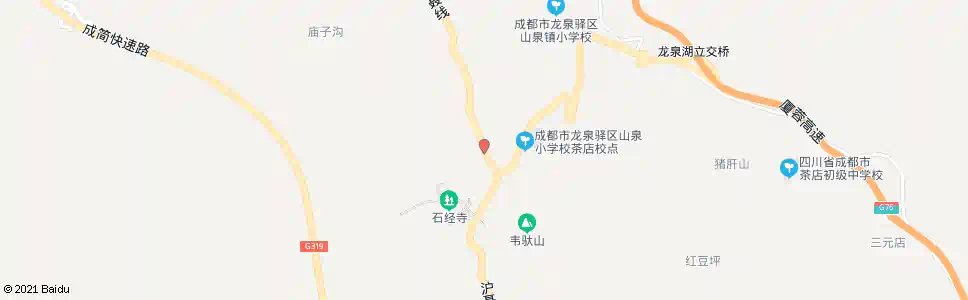 成都石经寺村委会_公交站地图_成都公交_妙搜公交查询2025