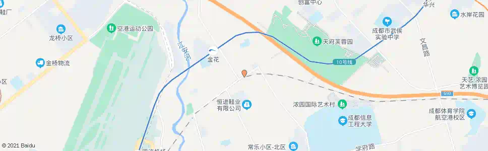 成都簇马路二段_公交站地图_成都公交_妙搜公交查询2025