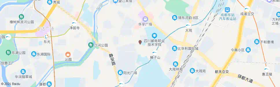 成都菱窠路西_公交站地图_成都公交_妙搜公交查询2025