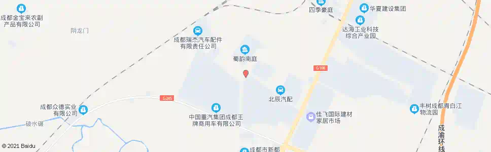 成都蜀韵南庭_公交站地图_成都公交_妙搜公交查询2025