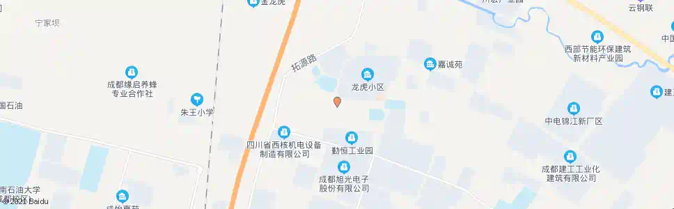 成都永兴街_公交站地图_成都公交_妙搜公交查询2025