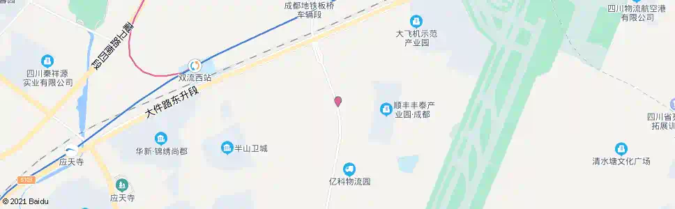 成都环港路广都大道口_公交站地图_成都公交_妙搜公交查询2025