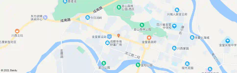 成都现代名城_公交站地图_成都公交_妙搜公交查询2025