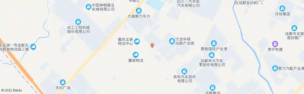 成都德联化工_公交站地图_成都公交_妙搜公交查询2025