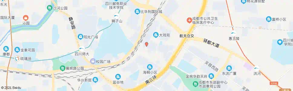 成都国槐街海桐路口_公交站地图_成都公交_妙搜公交查询2025