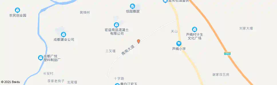 成都胜利水库_公交站地图_成都公交_妙搜公交查询2025