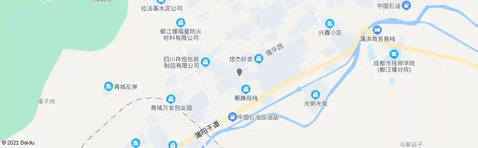 成都拉法基大道口_公交站地图_成都公交_妙搜公交查询2025