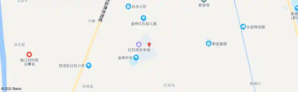 成都红石新村_公交站地图_成都公交_妙搜公交查询2025