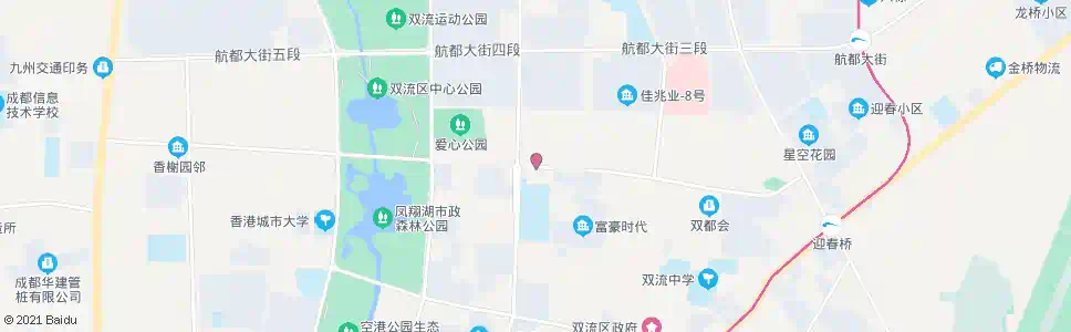成都双中实验学校北_公交站地图_成都公交_妙搜公交查询2025