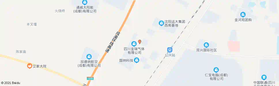 成都朱家庙路西_公交站地图_成都公交_妙搜公交查询2025