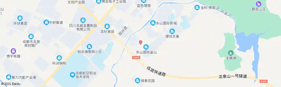 成都东山国际_公交站地图_成都公交_妙搜公交查询2025
