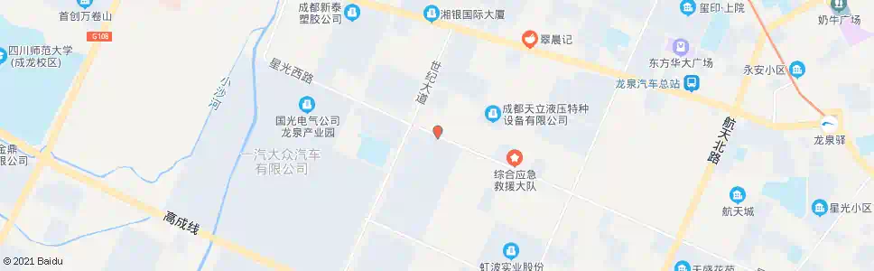 成都龙腾工业园_公交站地图_成都公交_妙搜公交查询2025