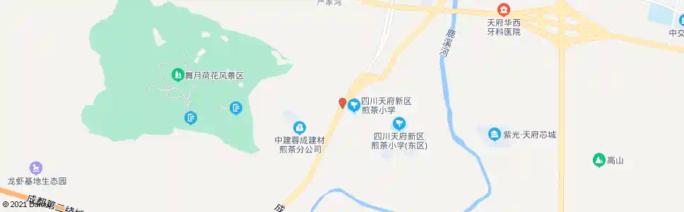 成都煎茶下场口_公交站地图_成都公交_妙搜公交查询2025