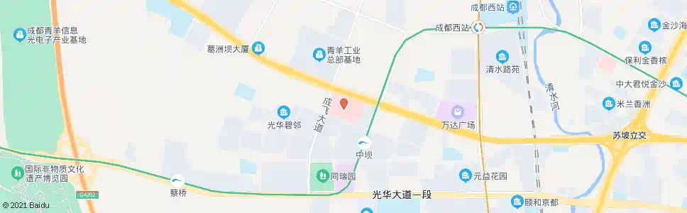 成都市妇女儿童中心_公交站地图_成都公交_妙搜公交查询2025