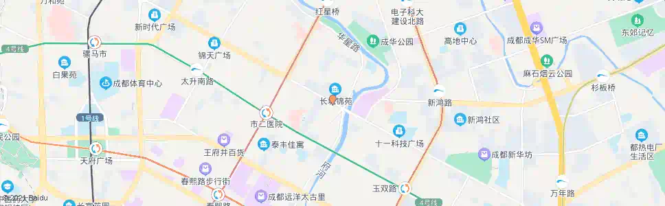 成都游泳池_公交站地图_成都公交_妙搜公交查询2025