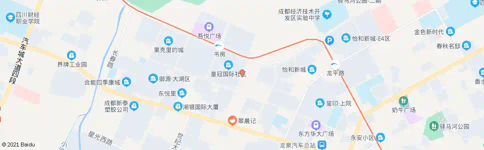 成都北京路桃都大道口_公交站地图_成都公交_妙搜公交查询2025