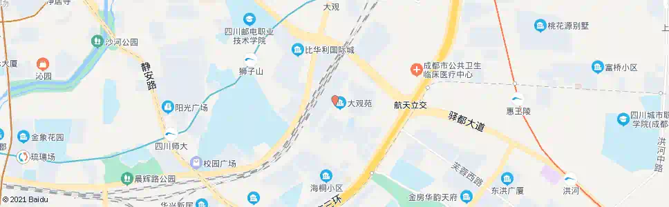 成都国槐街_公交站地图_成都公交_妙搜公交查询2025
